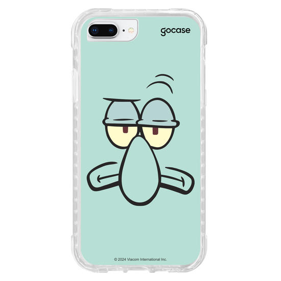 Capinha para celular Bob Esponja - Lula Molusco Rostinho