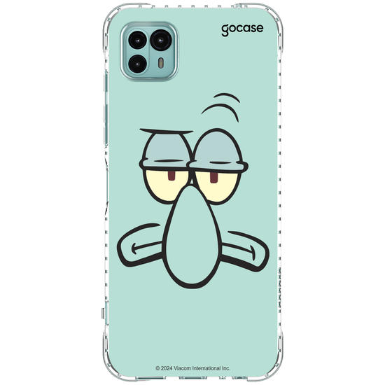 Capinha para celular Bob Esponja - Lula Molusco Rostinho