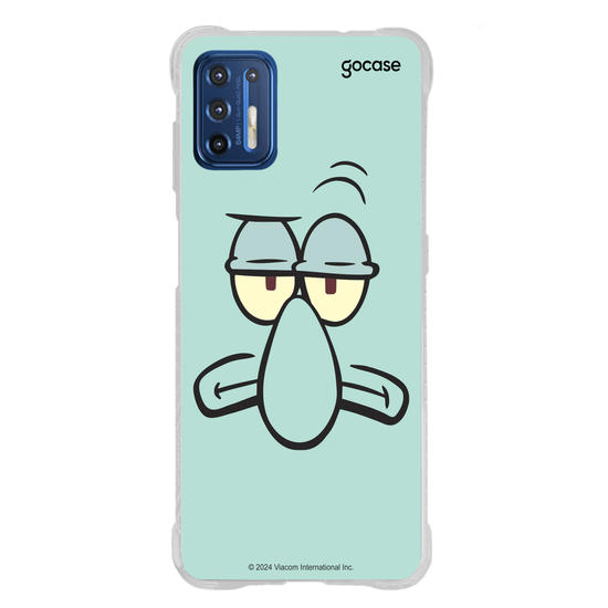 Capinha para celular Bob Esponja - Lula Molusco Rostinho