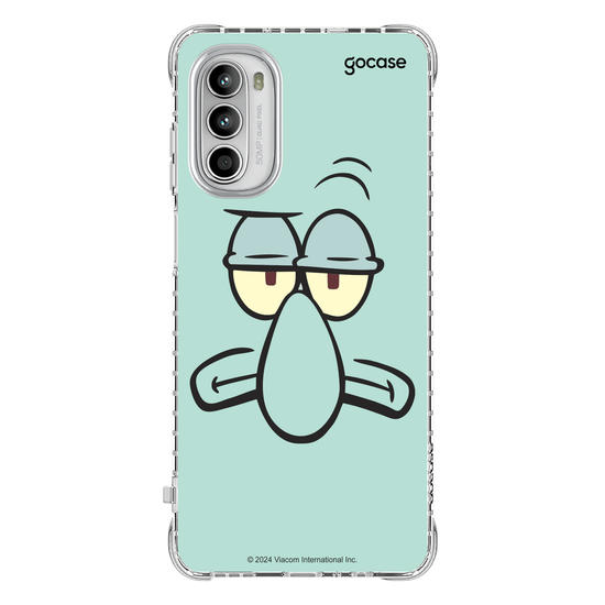 Capinha para celular Bob Esponja - Lula Molusco Rostinho