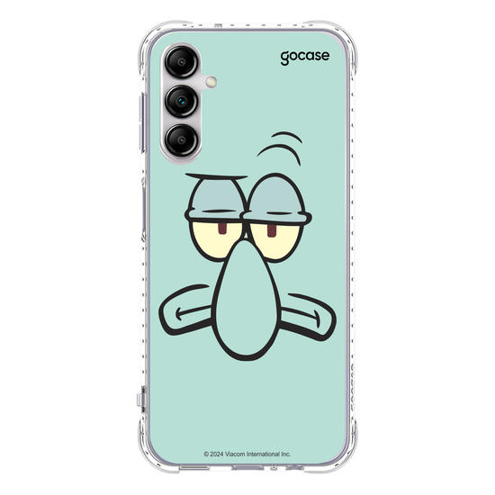 Capinha para celular Bob Esponja - Lula Molusco Rostinho