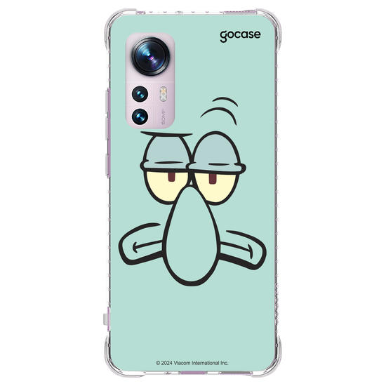 Capinha para celular Bob Esponja - Lula Molusco Rostinho