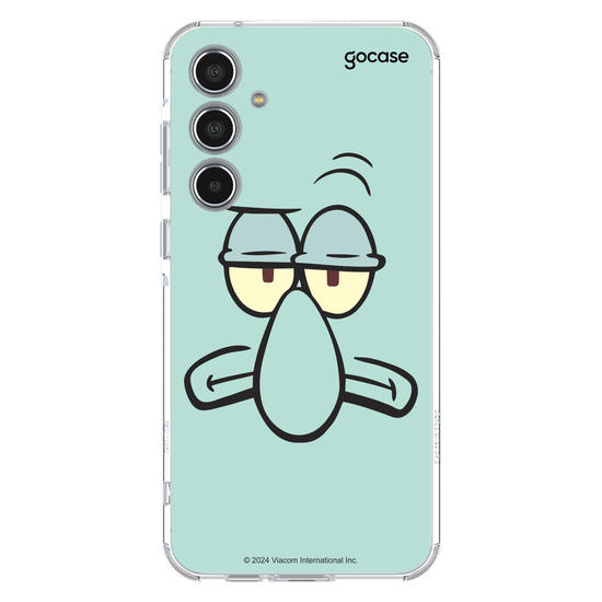 Capinha para celular Bob Esponja - Lula Molusco Rostinho