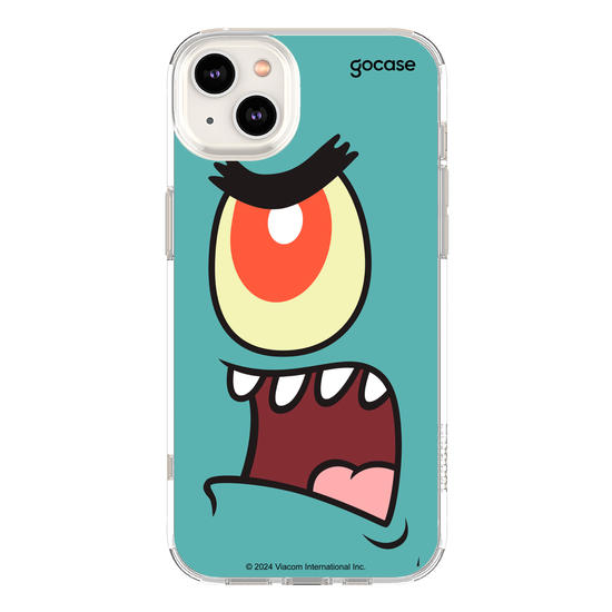 Capinha para celular Bob Esponja - Plankton Rostinho
