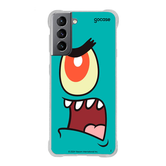 Capinha para celular Bob Esponja - Plankton Rostinho