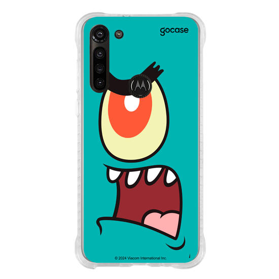 Capinha para celular Bob Esponja - Plankton Rostinho