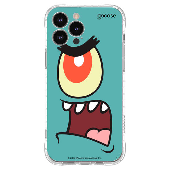 Capinha para celular Bob Esponja - Plankton Rostinho