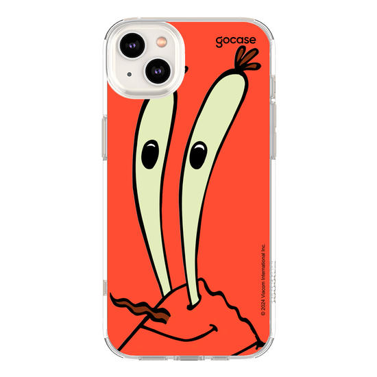 Capinha para celular Bob Esponja - Seu Sirigueijo Rostinho