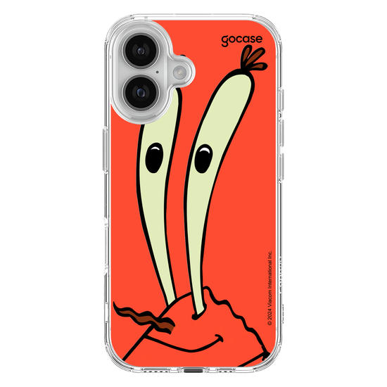 Capinha para celular Bob Esponja - Seu Sirigueijo Rostinho