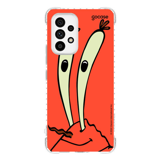Capinha para celular Bob Esponja - Seu Sirigueijo Rostinho