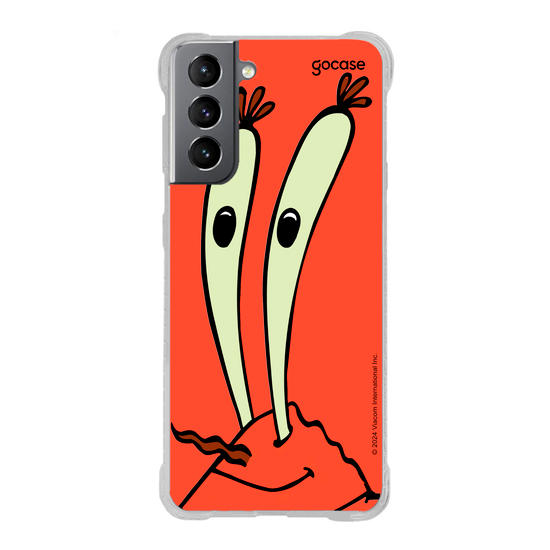 Capinha para celular Bob Esponja - Seu Sirigueijo Rostinho