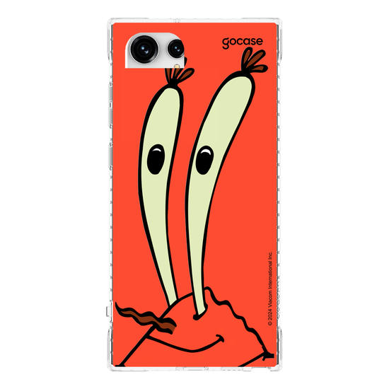 Capinha para celular Bob Esponja - Seu Sirigueijo Rostinho