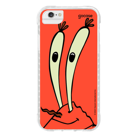 Capinha para celular Bob Esponja - Seu Sirigueijo Rostinho