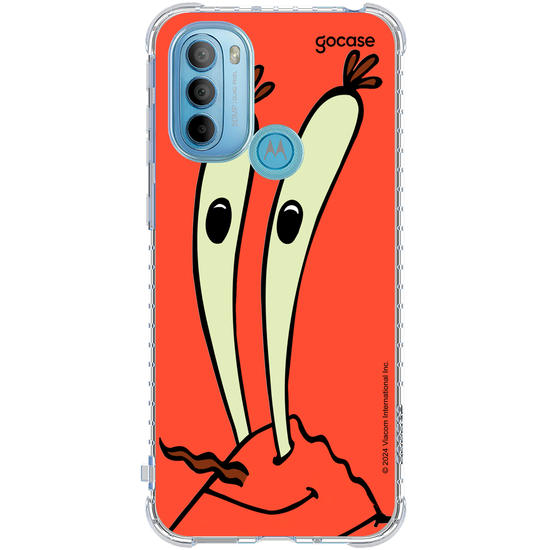 Capinha para celular Bob Esponja - Seu Sirigueijo Rostinho