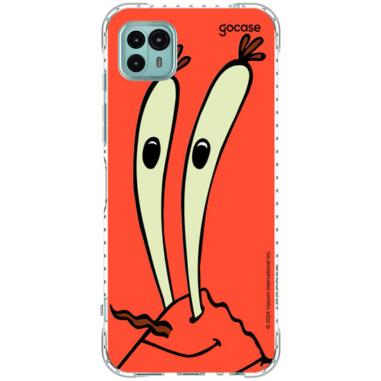 Capinha para celular Bob Esponja - Seu Sirigueijo Rostinho