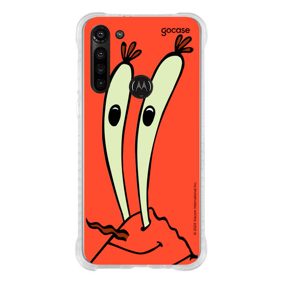 Capinha para celular Bob Esponja - Seu Sirigueijo Rostinho