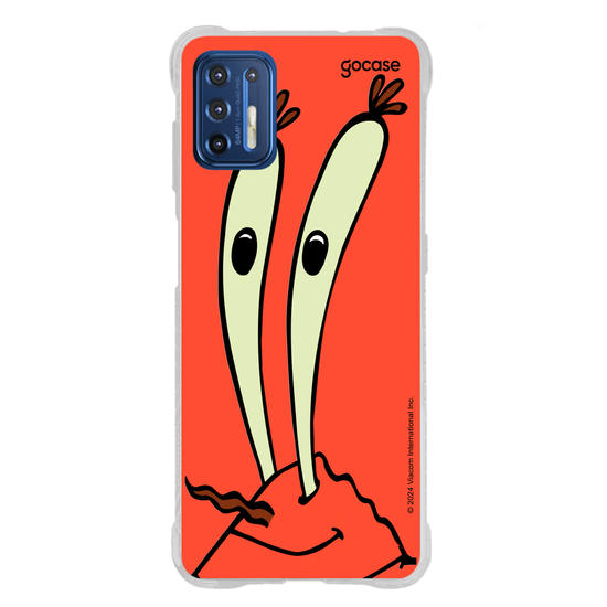 Capinha para celular Bob Esponja - Seu Sirigueijo Rostinho
