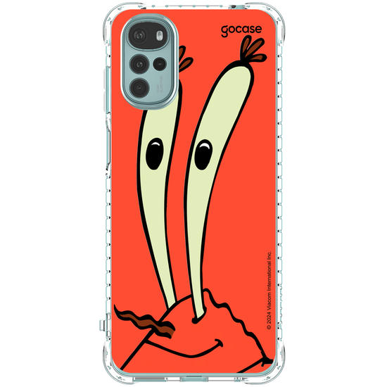 Capinha para celular Bob Esponja - Seu Sirigueijo Rostinho