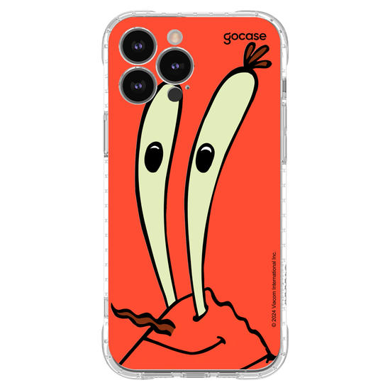 Capinha para celular Bob Esponja - Seu Sirigueijo Rostinho