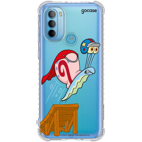Capinha para celular Bob Esponja - Gary Radical