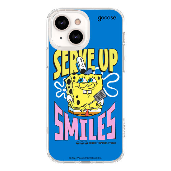 Capinha para celular Bob Esponja - Serve Up Smiles