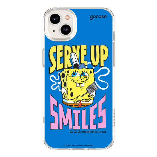 Capinha para celular Bob Esponja - Serve Up Smiles
