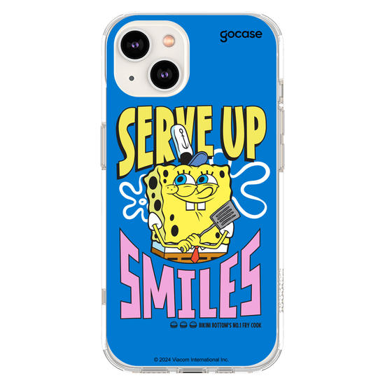 Capinha para celular Bob Esponja - Serve Up Smiles