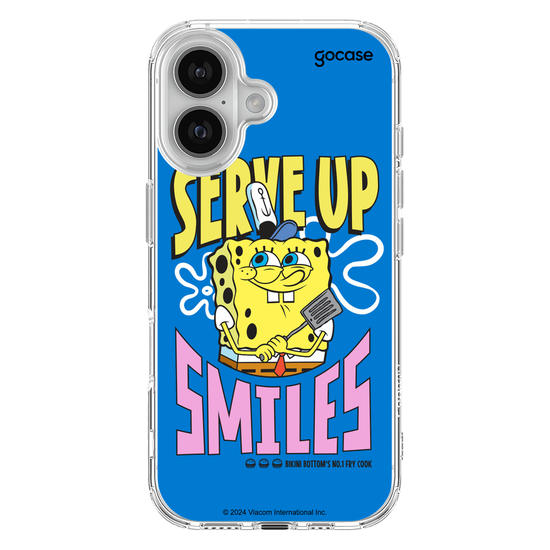 Capinha para celular Bob Esponja - Serve Up Smiles