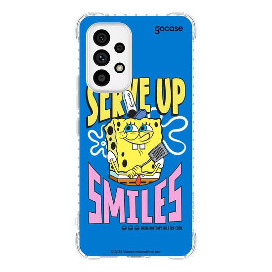Capinha para celular Bob Esponja - Serve Up Smiles