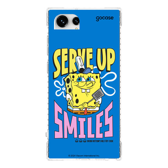 Capinha para celular Bob Esponja - Serve Up Smiles