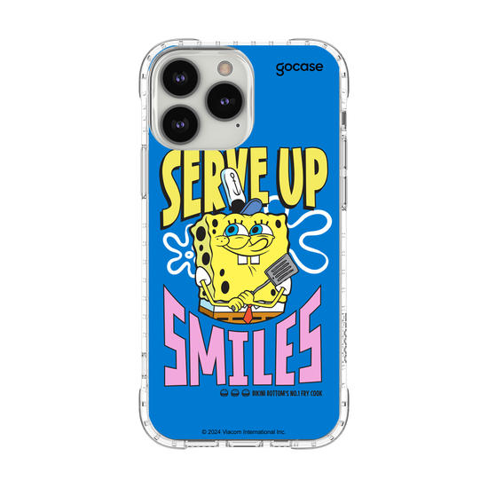 Capinha para celular Bob Esponja - Serve Up Smiles