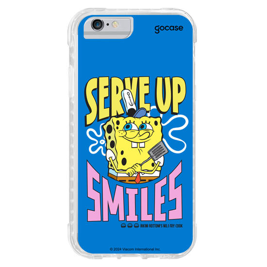 Capinha para celular Bob Esponja - Serve Up Smiles