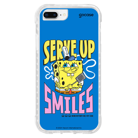Capinha para celular Bob Esponja - Serve Up Smiles