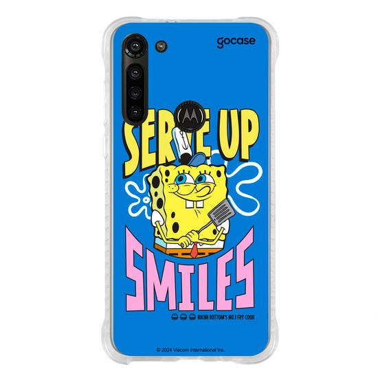 Capinha para celular Bob Esponja - Serve Up Smiles