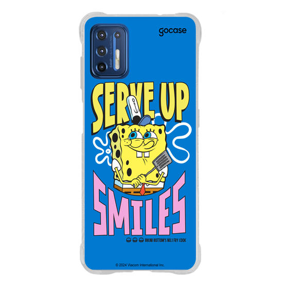Capinha para celular Bob Esponja - Serve Up Smiles