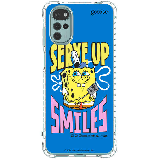Capinha para celular Bob Esponja - Serve Up Smiles