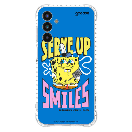 Capinha para celular Bob Esponja - Serve Up Smiles