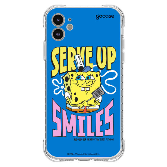 Capinha para celular Bob Esponja - Serve Up Smiles