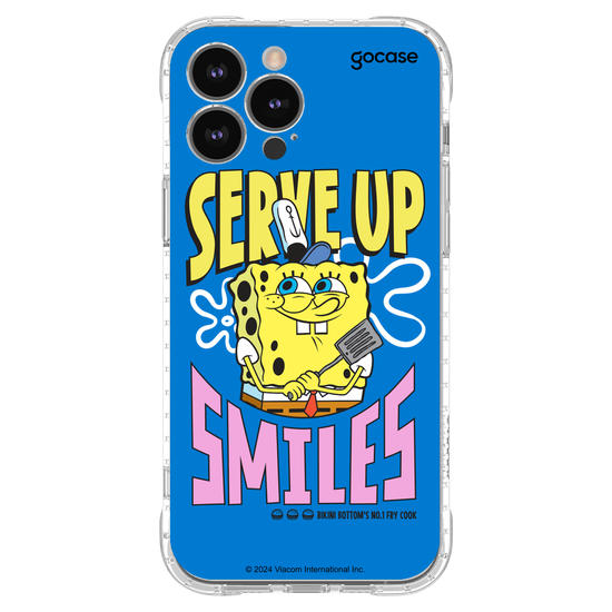 Capinha para celular Bob Esponja - Serve Up Smiles