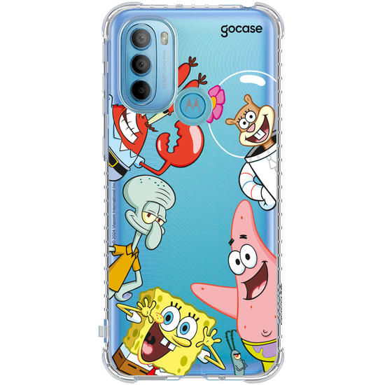 Capinha para celular Bob Esponja - Selfie