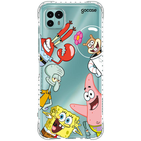 Capinha para celular Bob Esponja - Selfie