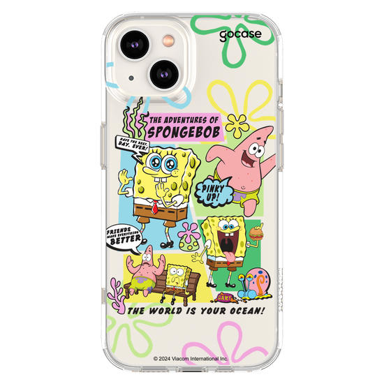 Capinha para celular Bob Esponja - The World Is Your Ocean