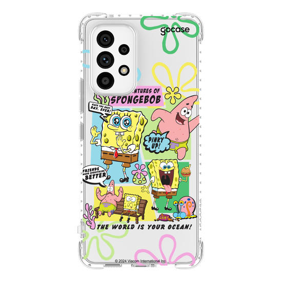Capinha para celular Bob Esponja - The World Is Your Ocean