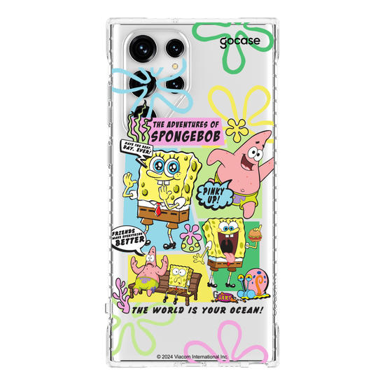 Capinha para celular Bob Esponja - The World Is Your Ocean
