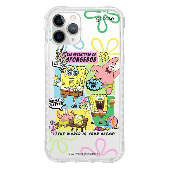 Capinha para celular Bob Esponja - The World Is Your Ocean