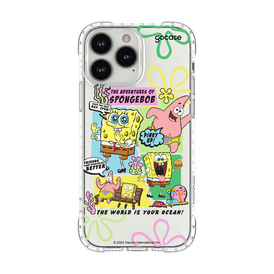 Capinha para celular Bob Esponja - The World Is Your Ocean