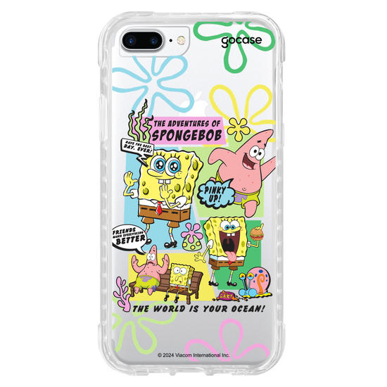 Capinha para celular Bob Esponja - The World Is Your Ocean