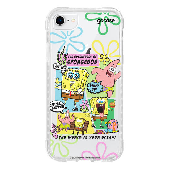 Capinha para celular Bob Esponja - The World Is Your Ocean
