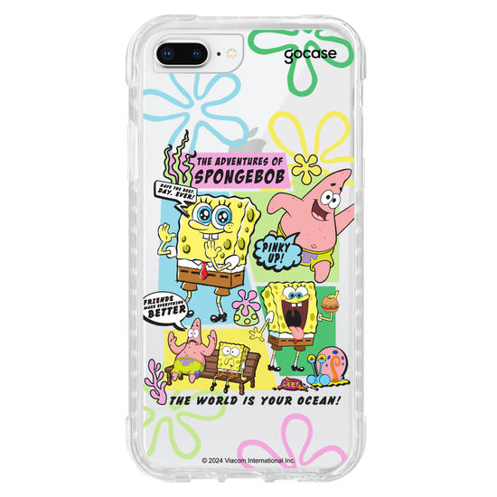 Capinha para celular Bob Esponja - The World Is Your Ocean