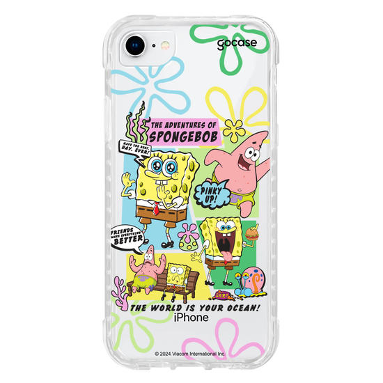 Capinha para celular Bob Esponja - The World Is Your Ocean